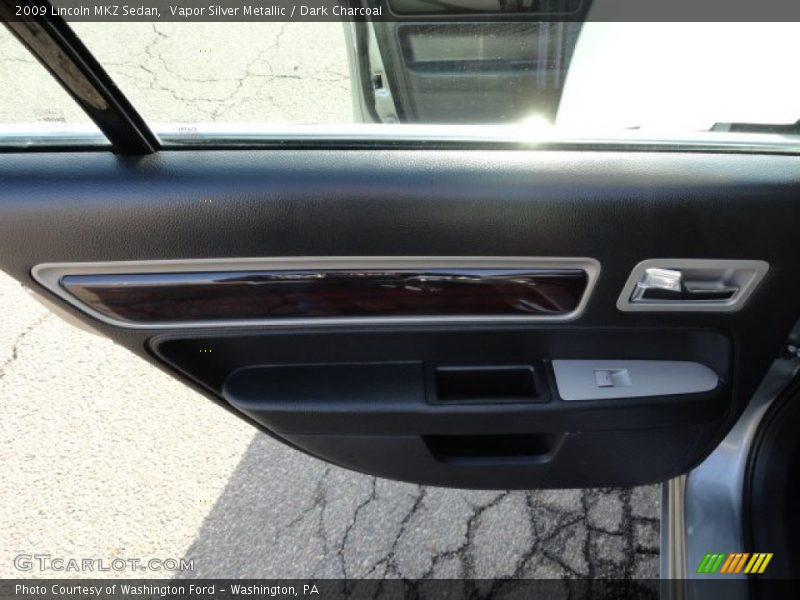 Vapor Silver Metallic / Dark Charcoal 2009 Lincoln MKZ Sedan