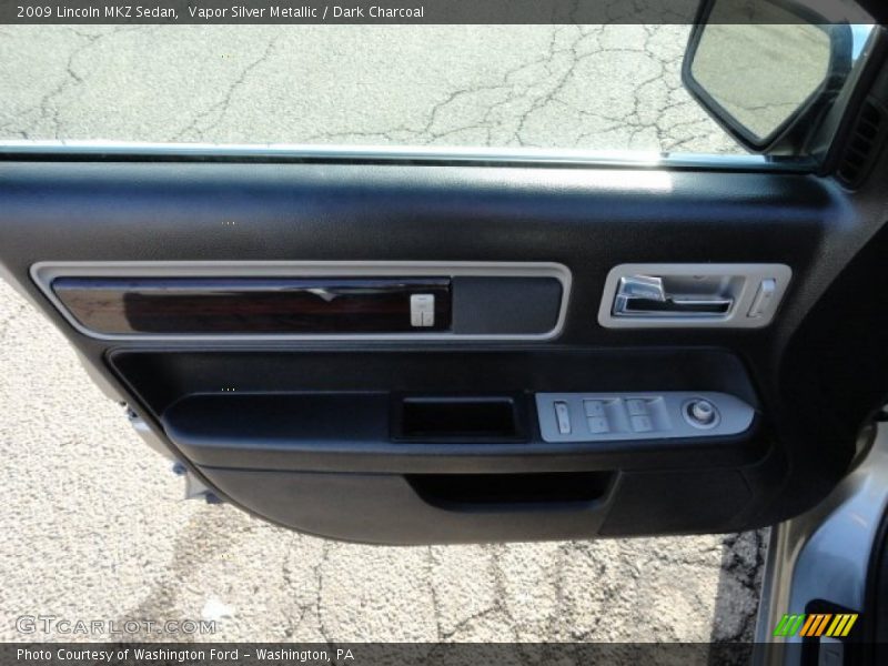 Vapor Silver Metallic / Dark Charcoal 2009 Lincoln MKZ Sedan