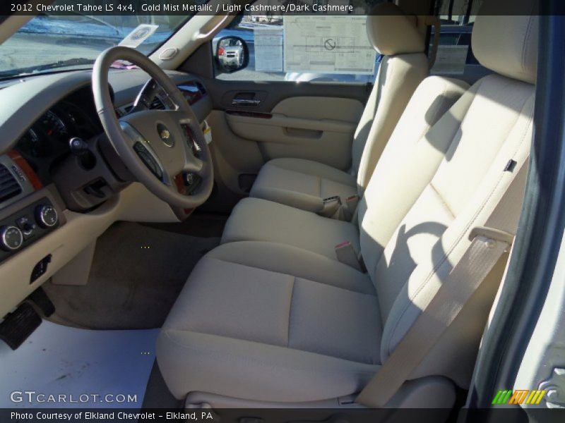 Gold Mist Metallic / Light Cashmere/Dark Cashmere 2012 Chevrolet Tahoe LS 4x4