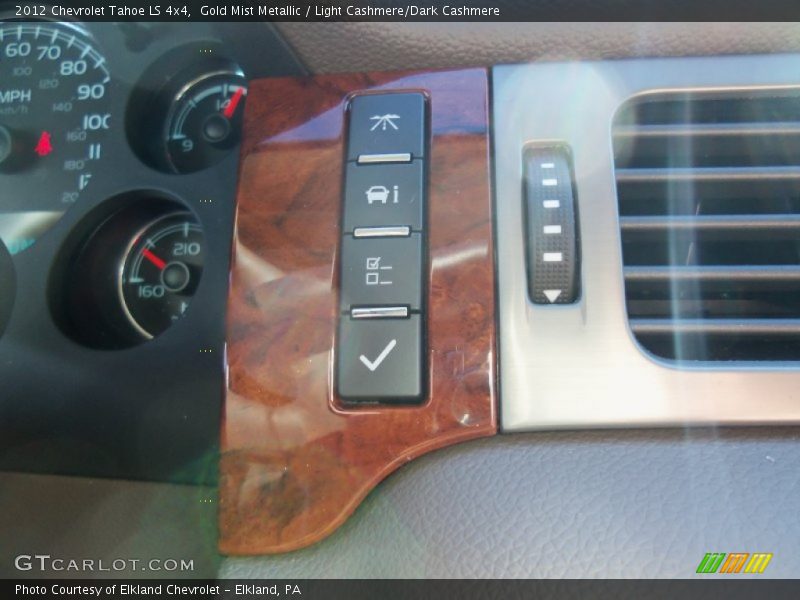 Gold Mist Metallic / Light Cashmere/Dark Cashmere 2012 Chevrolet Tahoe LS 4x4