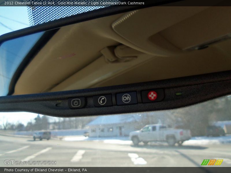 Gold Mist Metallic / Light Cashmere/Dark Cashmere 2012 Chevrolet Tahoe LS 4x4
