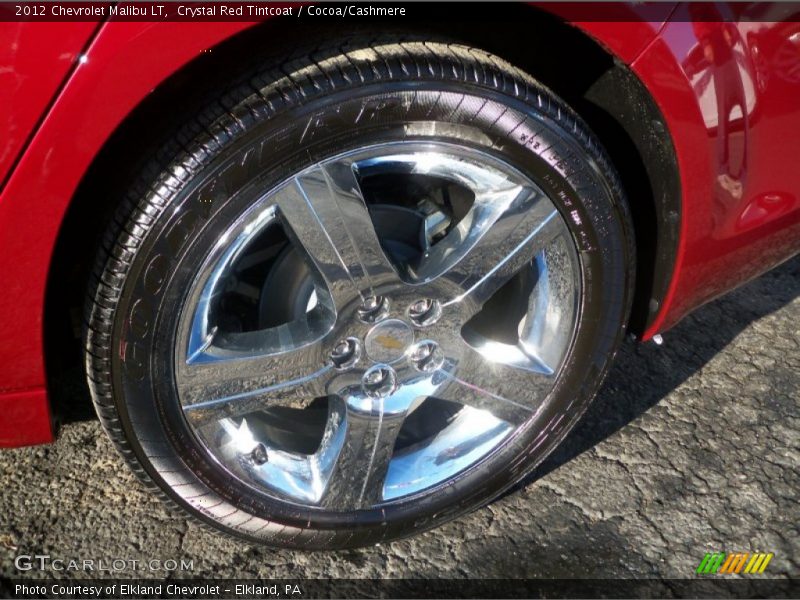 Crystal Red Tintcoat / Cocoa/Cashmere 2012 Chevrolet Malibu LT