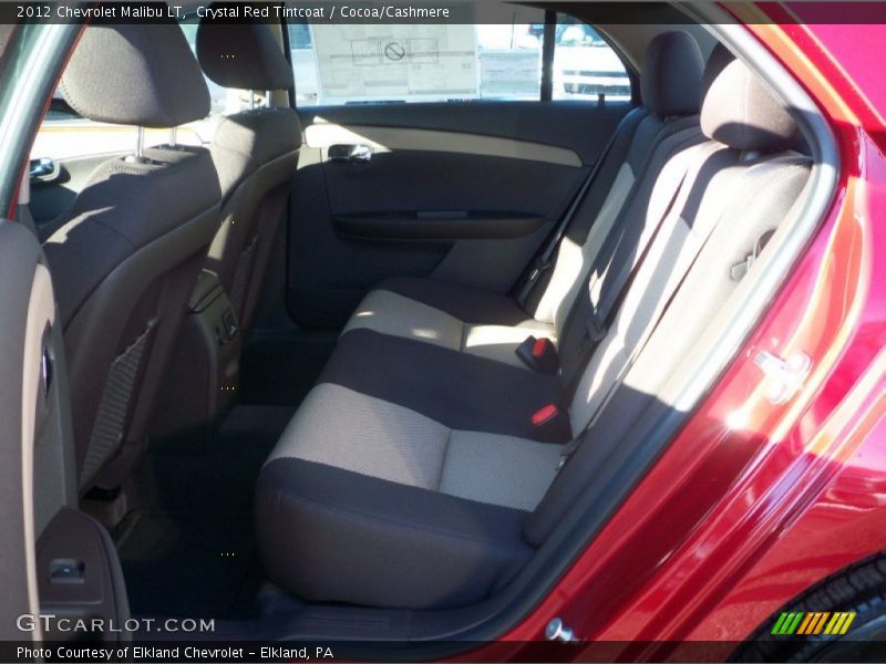 Crystal Red Tintcoat / Cocoa/Cashmere 2012 Chevrolet Malibu LT