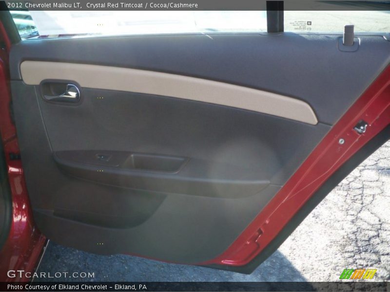 Crystal Red Tintcoat / Cocoa/Cashmere 2012 Chevrolet Malibu LT