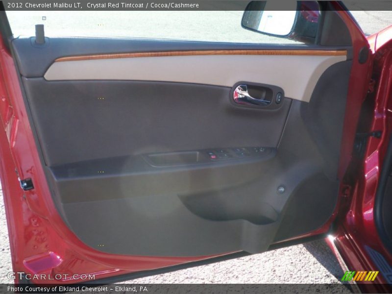 Crystal Red Tintcoat / Cocoa/Cashmere 2012 Chevrolet Malibu LT