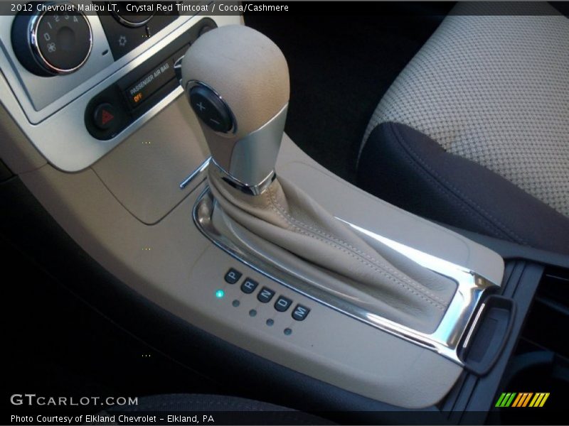 Crystal Red Tintcoat / Cocoa/Cashmere 2012 Chevrolet Malibu LT