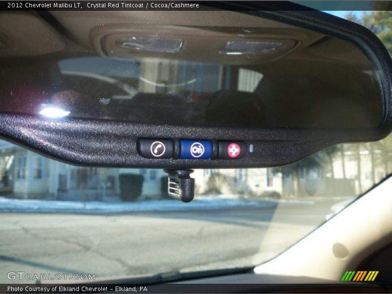 Crystal Red Tintcoat / Cocoa/Cashmere 2012 Chevrolet Malibu LT