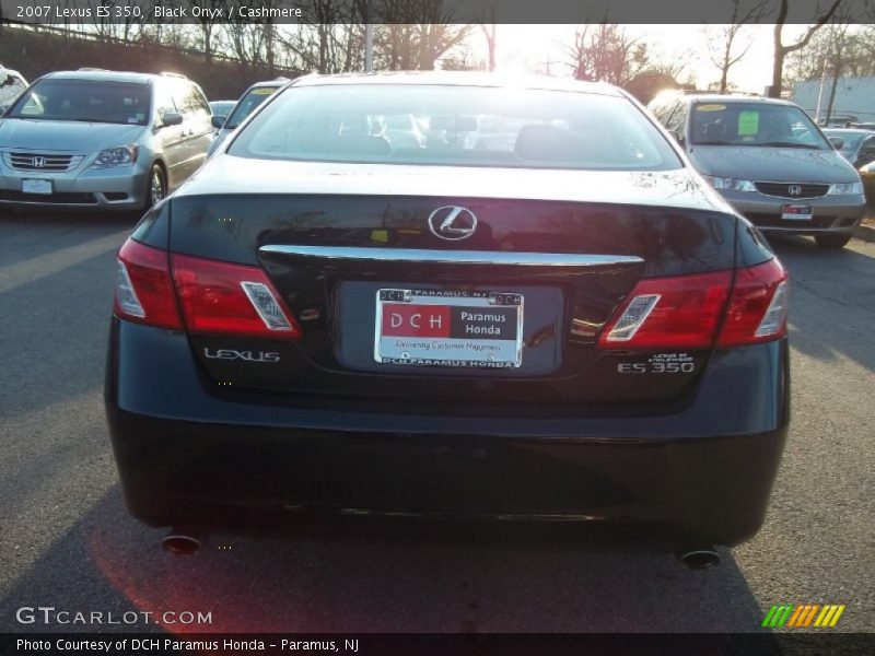 Black Onyx / Cashmere 2007 Lexus ES 350