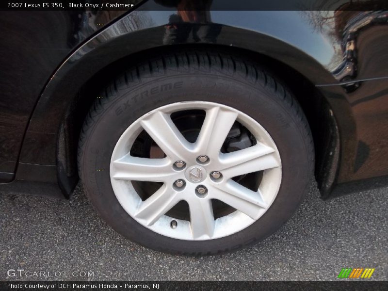 Black Onyx / Cashmere 2007 Lexus ES 350
