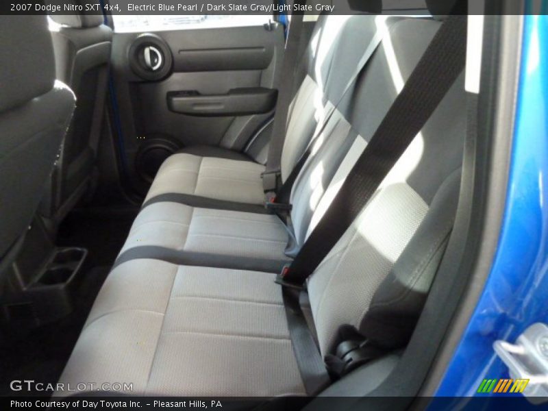 Electric Blue Pearl / Dark Slate Gray/Light Slate Gray 2007 Dodge Nitro SXT 4x4