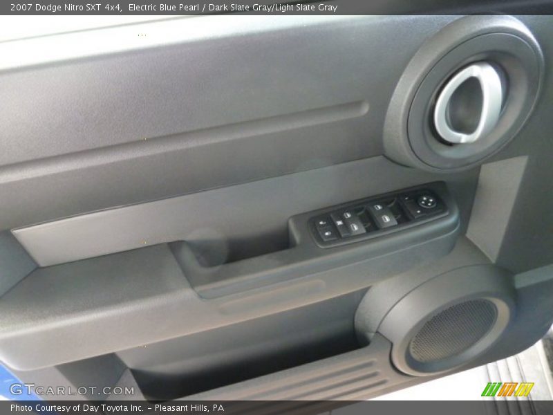 Electric Blue Pearl / Dark Slate Gray/Light Slate Gray 2007 Dodge Nitro SXT 4x4