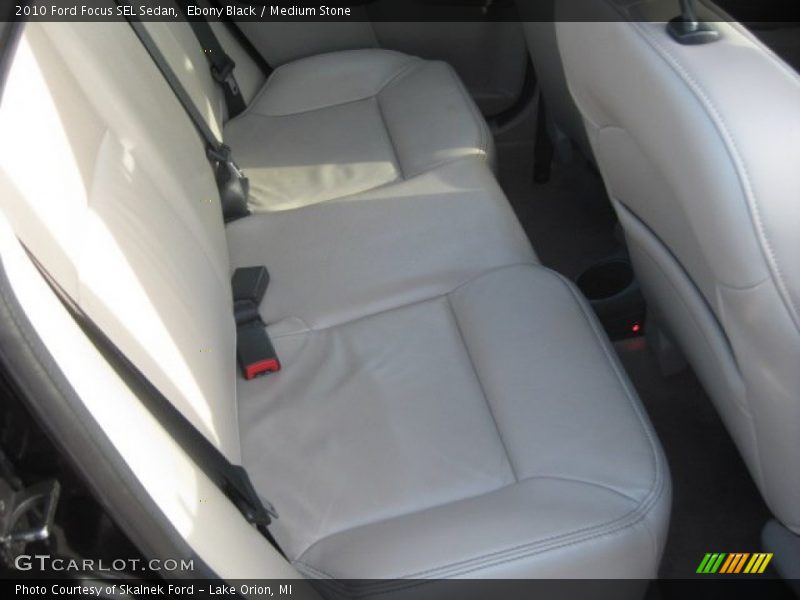 Ebony Black / Medium Stone 2010 Ford Focus SEL Sedan