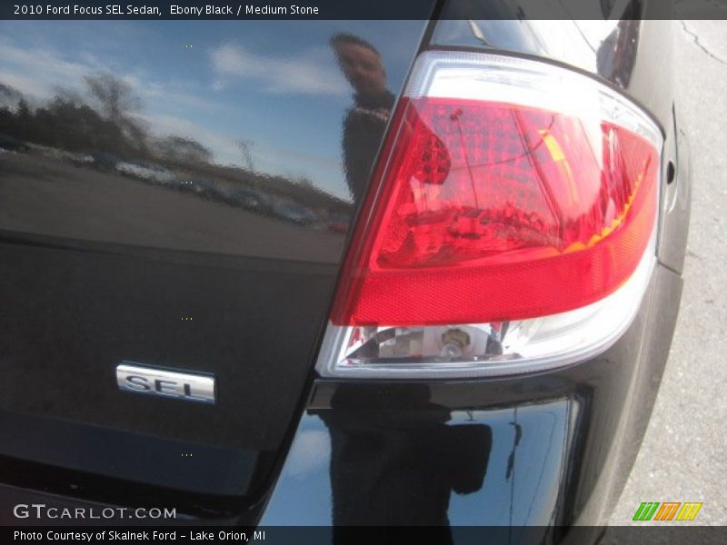 Ebony Black / Medium Stone 2010 Ford Focus SEL Sedan