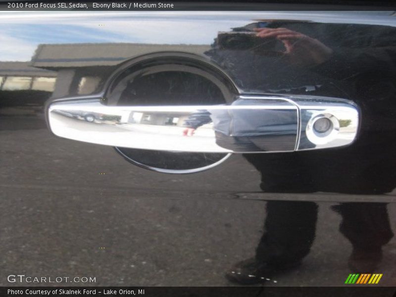 Ebony Black / Medium Stone 2010 Ford Focus SEL Sedan