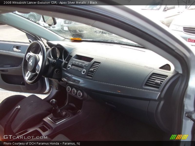 Dashboard of 2008 Lancer Evolution GSR