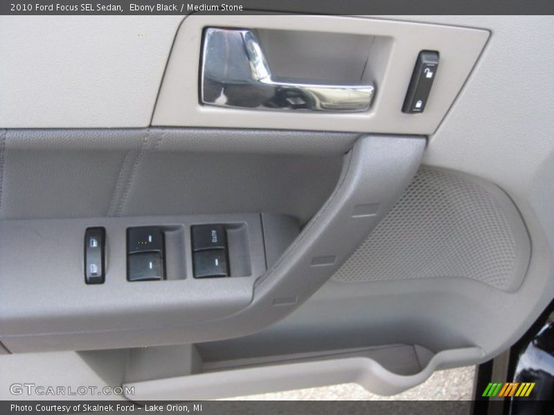 Ebony Black / Medium Stone 2010 Ford Focus SEL Sedan