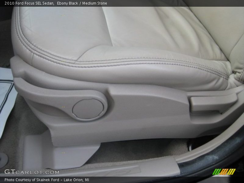 Ebony Black / Medium Stone 2010 Ford Focus SEL Sedan