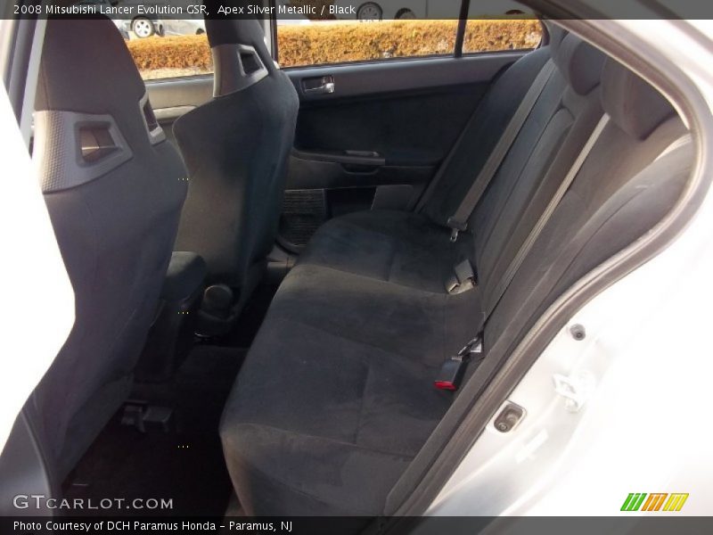  2008 Lancer Evolution GSR Black Interior