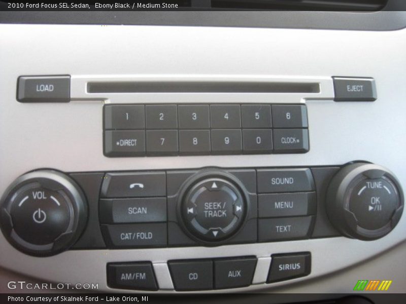 Ebony Black / Medium Stone 2010 Ford Focus SEL Sedan