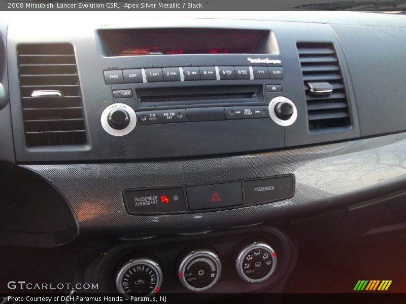 Audio System of 2008 Lancer Evolution GSR