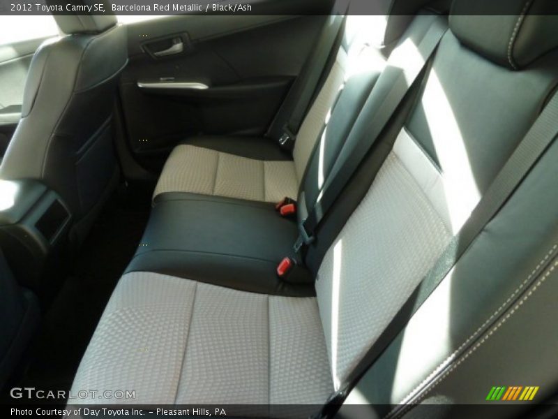 Barcelona Red Metallic / Black/Ash 2012 Toyota Camry SE