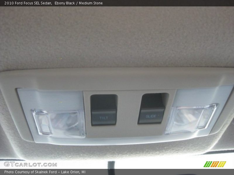 Ebony Black / Medium Stone 2010 Ford Focus SEL Sedan