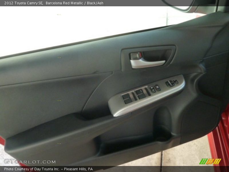 Barcelona Red Metallic / Black/Ash 2012 Toyota Camry SE