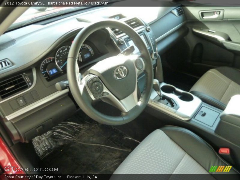 Barcelona Red Metallic / Black/Ash 2012 Toyota Camry SE