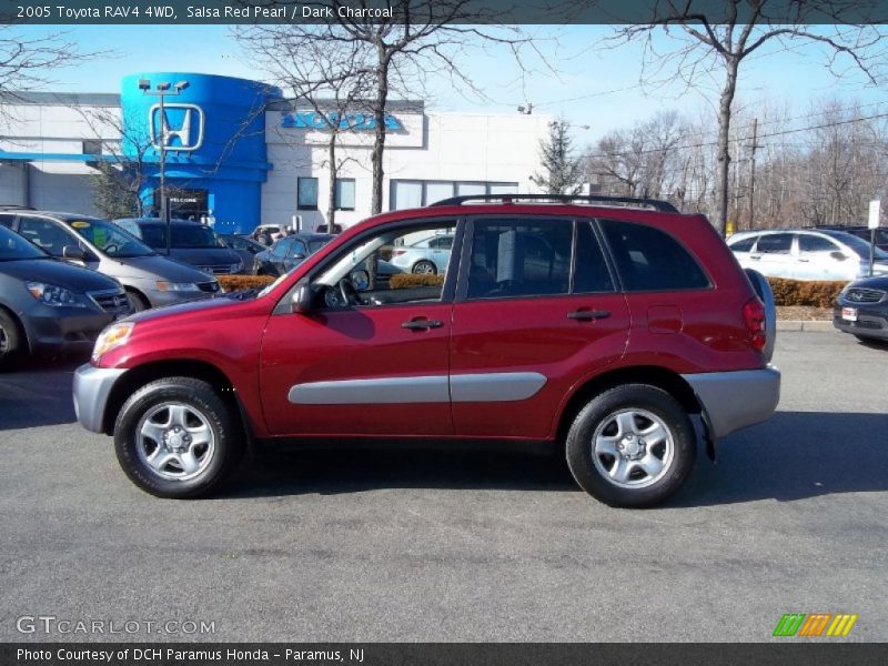 Salsa Red Pearl / Dark Charcoal 2005 Toyota RAV4 4WD