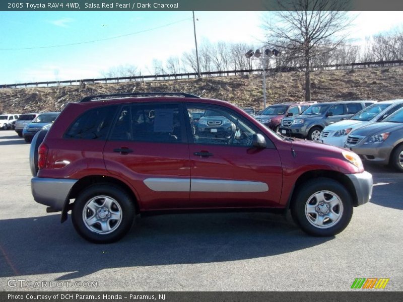 Salsa Red Pearl / Dark Charcoal 2005 Toyota RAV4 4WD
