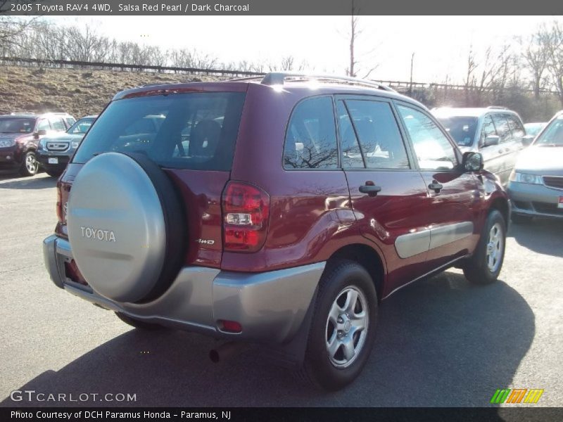 Salsa Red Pearl / Dark Charcoal 2005 Toyota RAV4 4WD