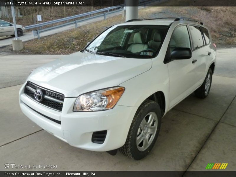 Super White / Ash 2012 Toyota RAV4 I4 4WD
