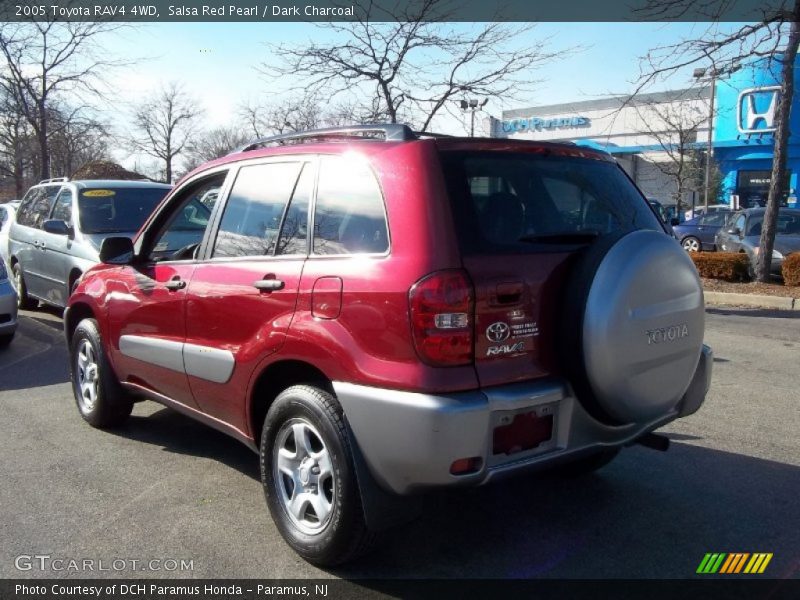 Salsa Red Pearl / Dark Charcoal 2005 Toyota RAV4 4WD