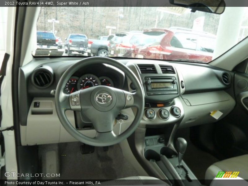 Super White / Ash 2012 Toyota RAV4 I4 4WD