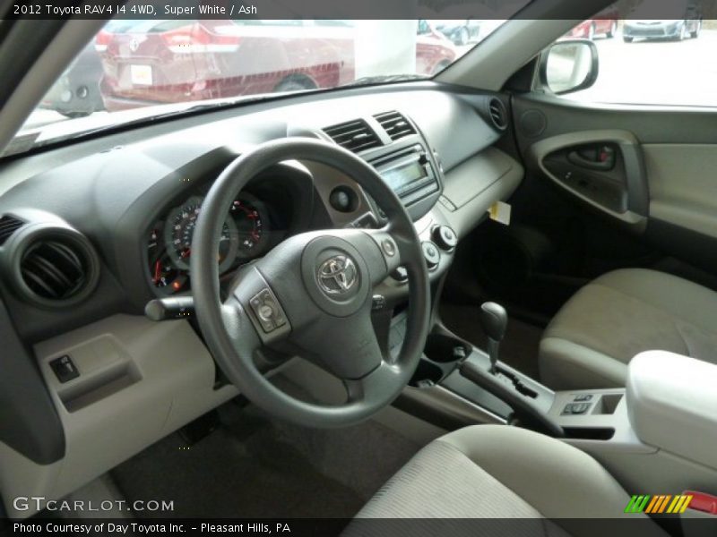 Super White / Ash 2012 Toyota RAV4 I4 4WD