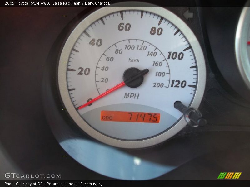 Salsa Red Pearl / Dark Charcoal 2005 Toyota RAV4 4WD