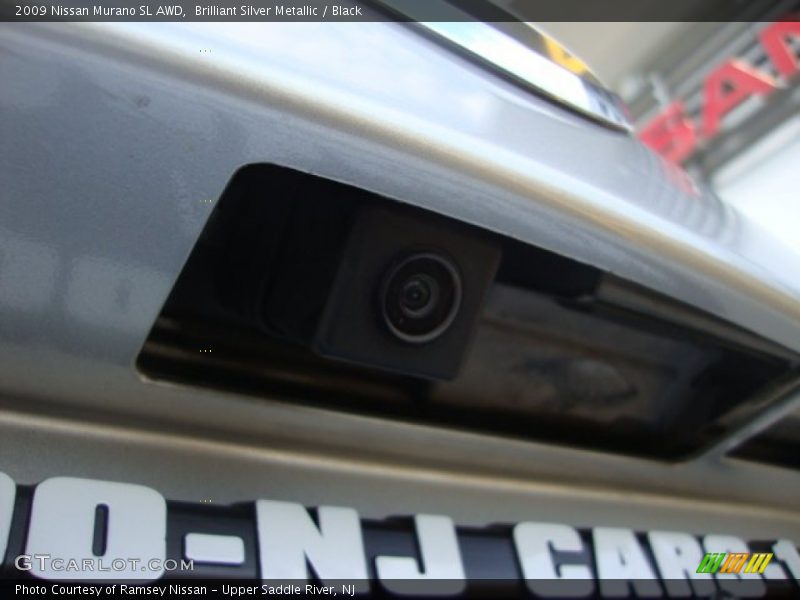 Brilliant Silver Metallic / Black 2009 Nissan Murano SL AWD