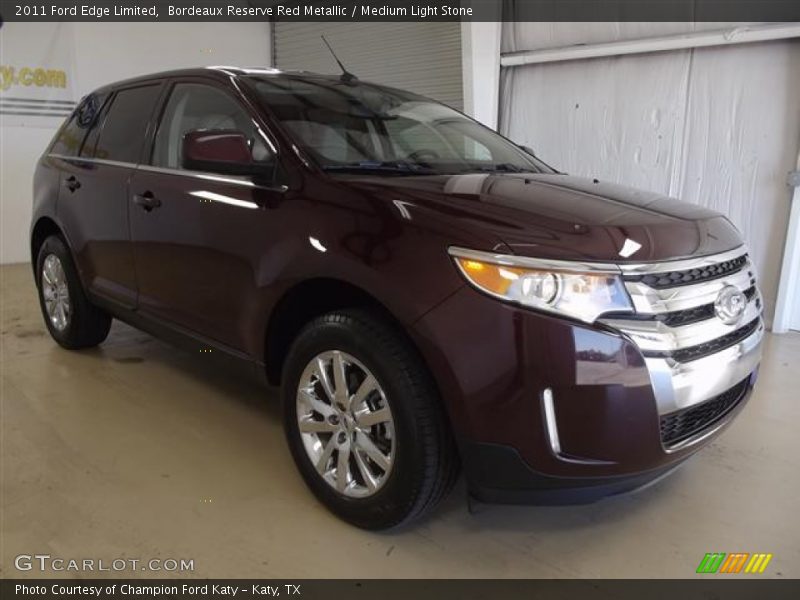 Bordeaux Reserve Red Metallic / Medium Light Stone 2011 Ford Edge Limited