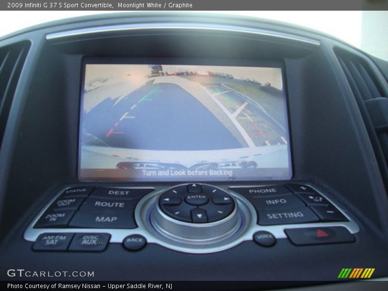 Moonlight White / Graphite 2009 Infiniti G 37 S Sport Convertible