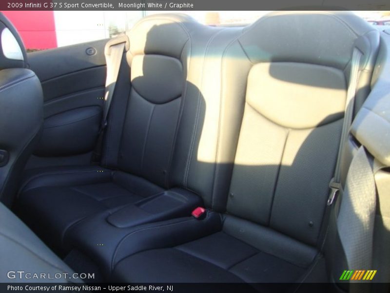 Moonlight White / Graphite 2009 Infiniti G 37 S Sport Convertible
