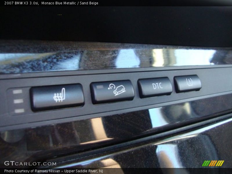 Monaco Blue Metallic / Sand Beige 2007 BMW X3 3.0si