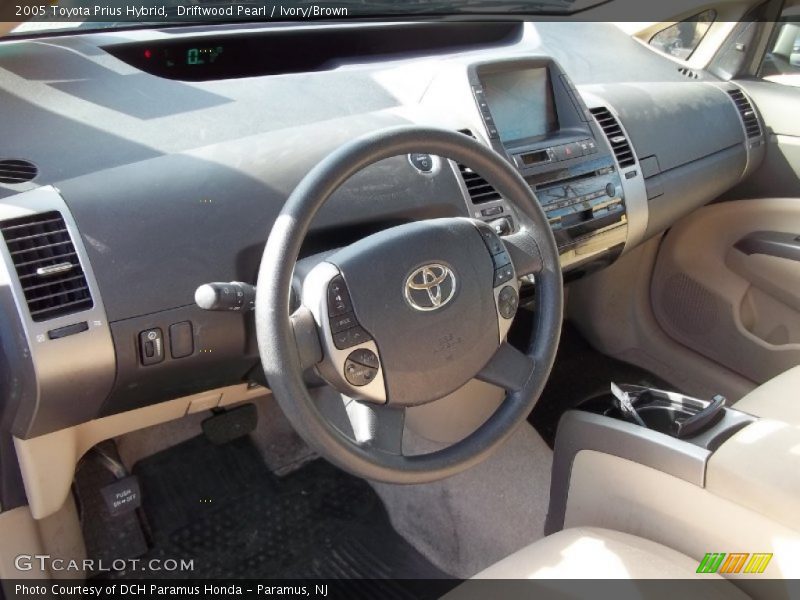 Driftwood Pearl / Ivory/Brown 2005 Toyota Prius Hybrid