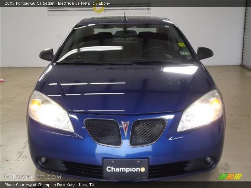 Electric Blue Metallic / Ebony 2005 Pontiac G6 GT Sedan