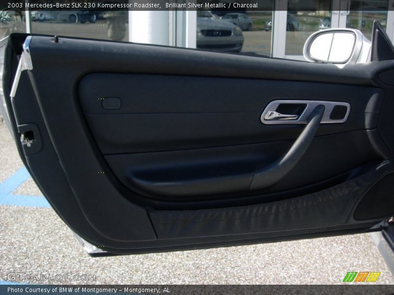 Brilliant Silver Metallic / Charcoal 2003 Mercedes-Benz SLK 230 Kompressor Roadster