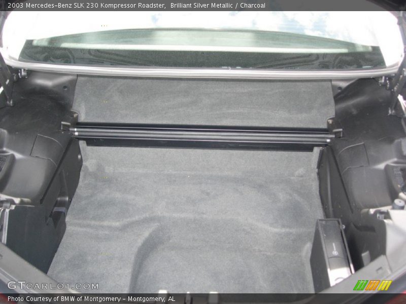  2003 SLK 230 Kompressor Roadster Trunk