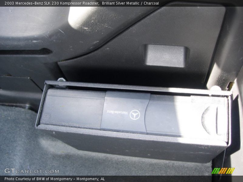 Brilliant Silver Metallic / Charcoal 2003 Mercedes-Benz SLK 230 Kompressor Roadster