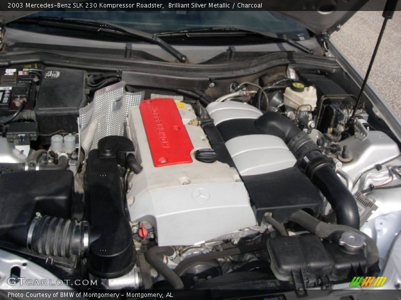  2003 SLK 230 Kompressor Roadster Engine - 2.3 Liter Supercharged DOHC 16-Valve 4 Cylinder