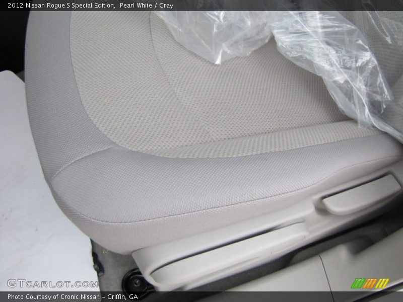 Pearl White / Gray 2012 Nissan Rogue S Special Edition