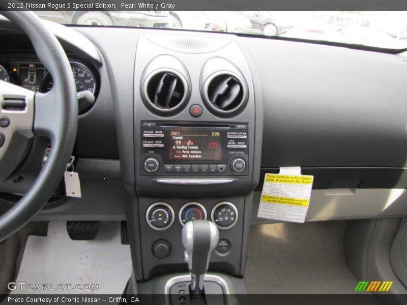 Pearl White / Gray 2012 Nissan Rogue S Special Edition