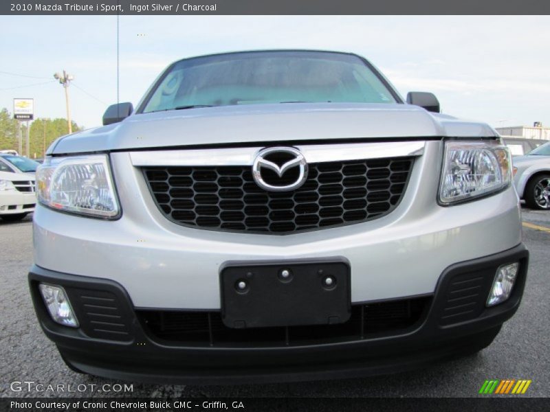 Ingot Silver / Charcoal 2010 Mazda Tribute i Sport